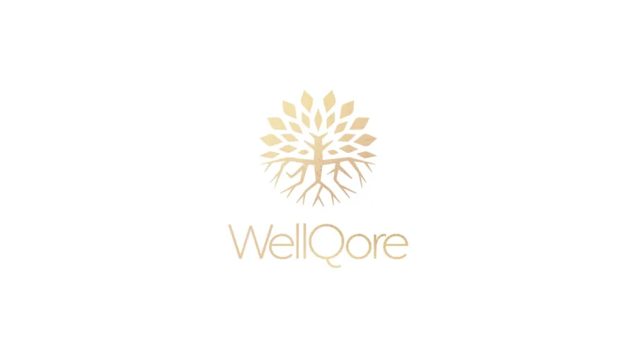 WellQore logo in gold